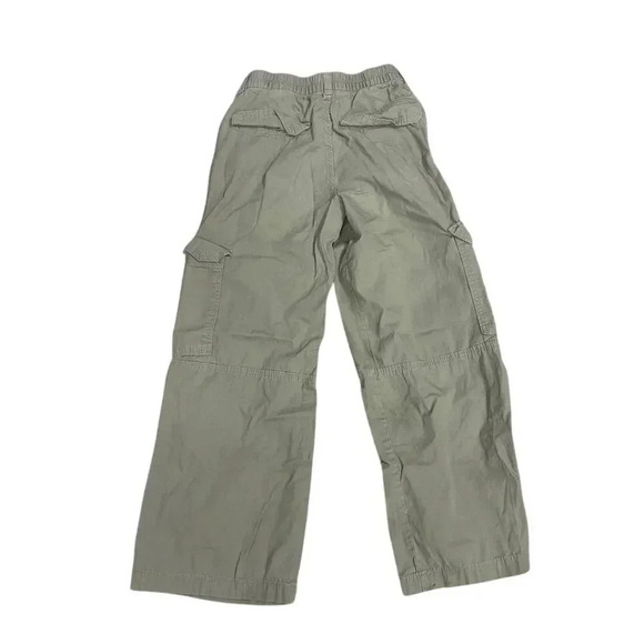 H&M Women's Size 8 Khaki Green Wide-Leg Cargo Pants Casual - Picture 4 of 7